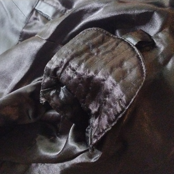 Pam McCoy Color Block Moto Style Leather Jacket - Picture 12 of 13